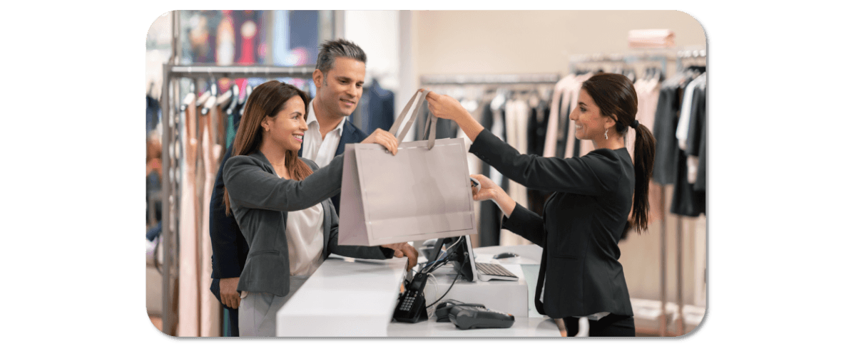 In-store shopping experience